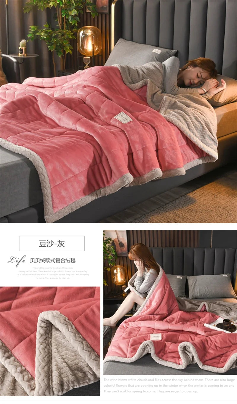 Dark pink with grey border.