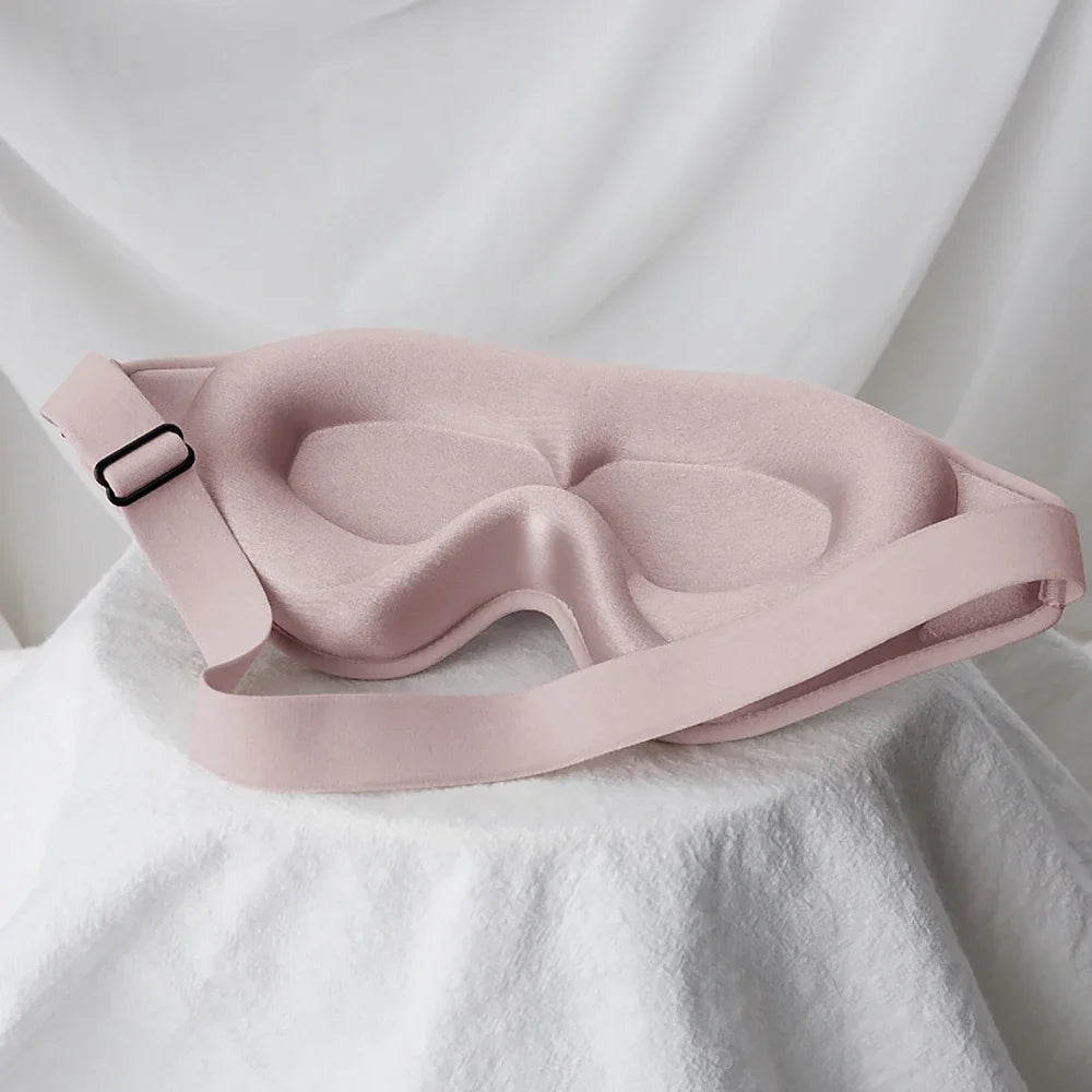 Pink sleep mask.