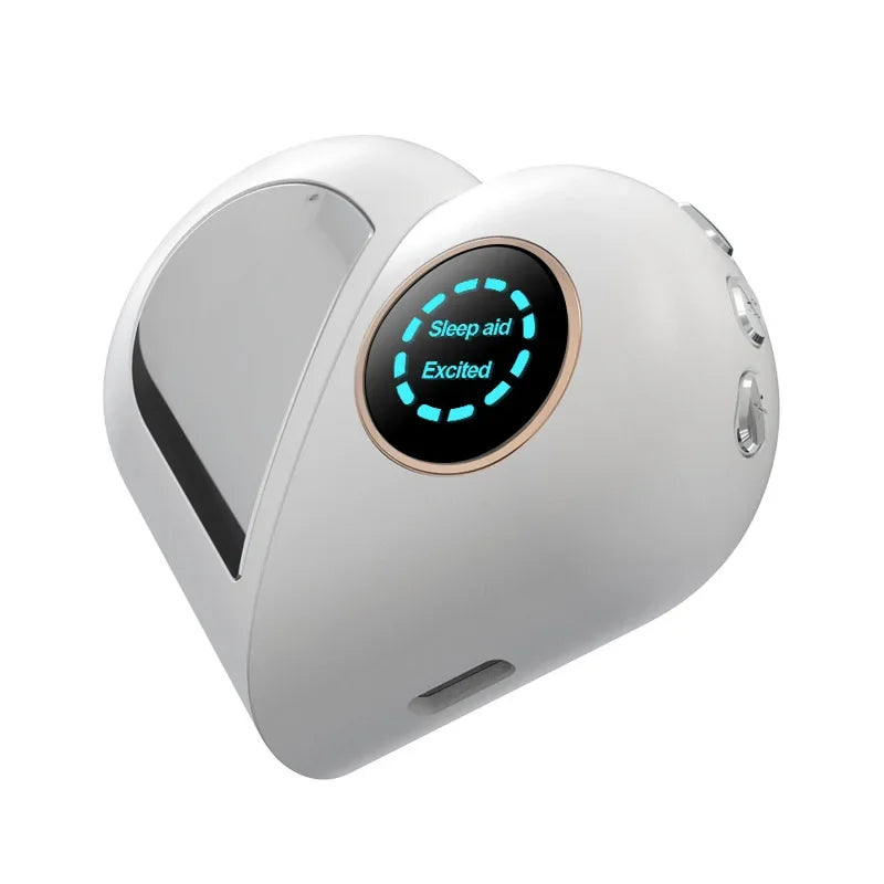 Cranial Electrotherapy Stimulation (CES) sleep aid - white version.