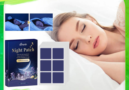 Night sleep patch made of lavender to help you relax and sleep well.