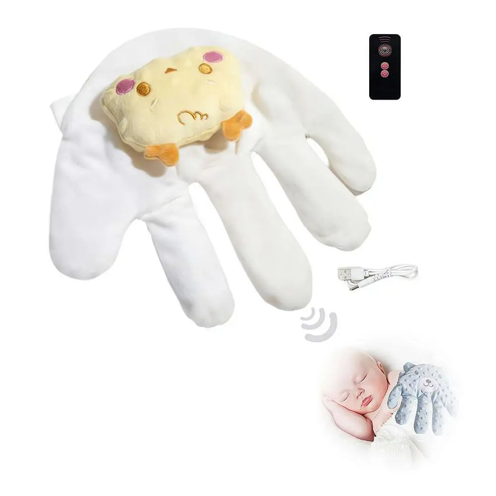 Automatic electric hand-clapper white colour.