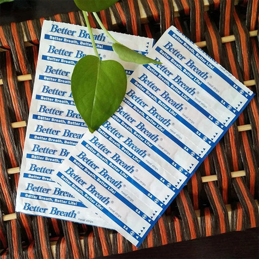 Breathe better nasal strips Sleep Apnea to open up nasal airways anti snore.