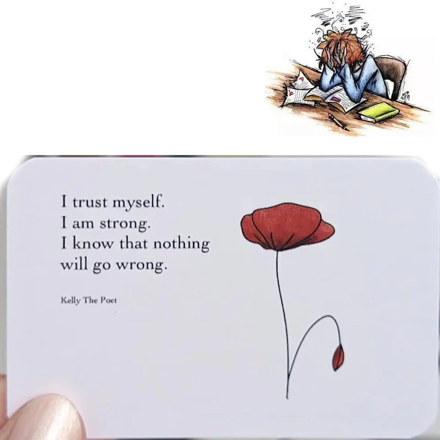 Free your anxiety with these poem examples.
