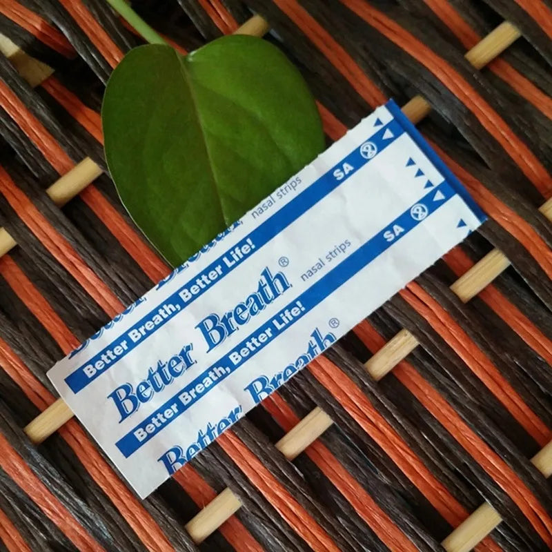 Breathe better nasal Sleep Apnea strips all natural.