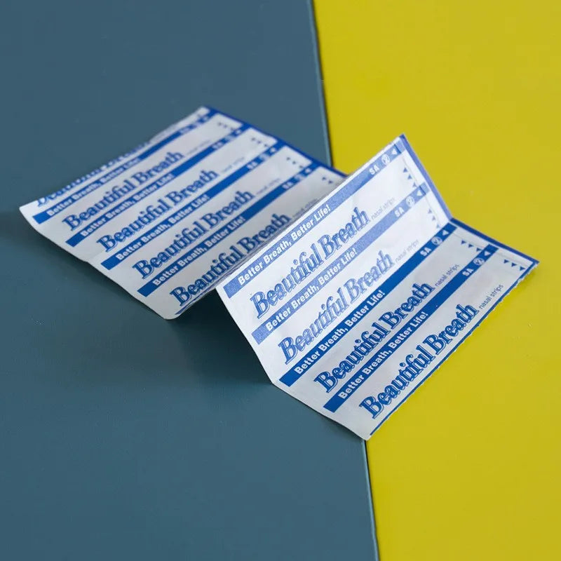 Breathe better nasal Sleep Apnea strips.