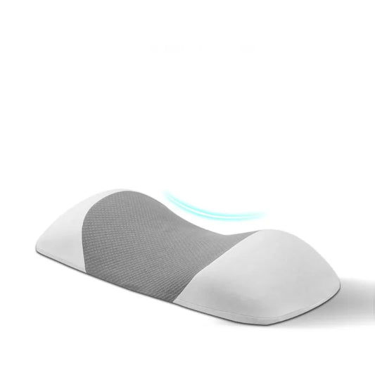 Side view of the lumbar support pillow.