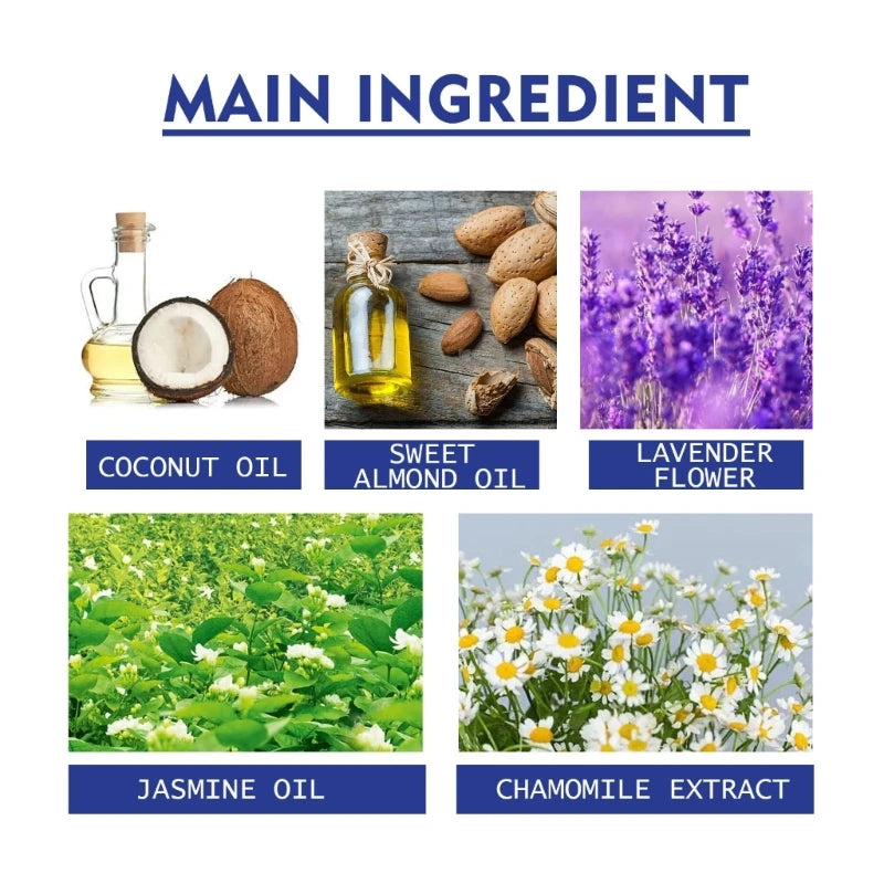 Sleep aid patch containing main natural ingredients like coconut oil, almond oil, lavendar, jasmine oil and chamomile extract.