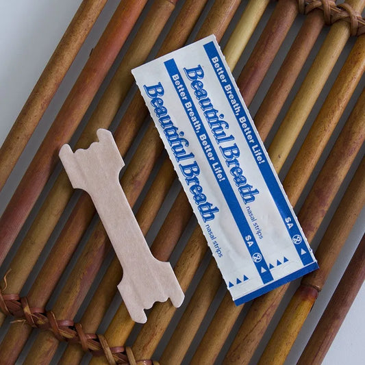 Breathe better nasal Sleep Apnea strips to open up nasal airways anti snore. Actual strip in the picture.