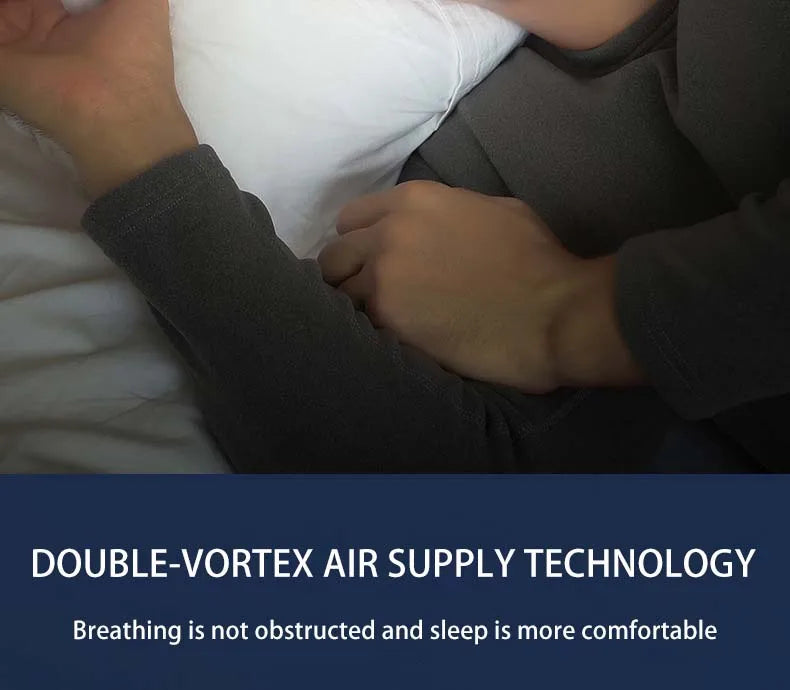 Electronic Anti-Snoring device with silicon nasal clip helps apnea and sleep better