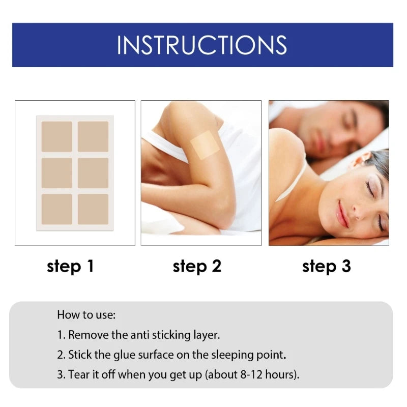 Sleep aid patch how to use in 3 easy steps.