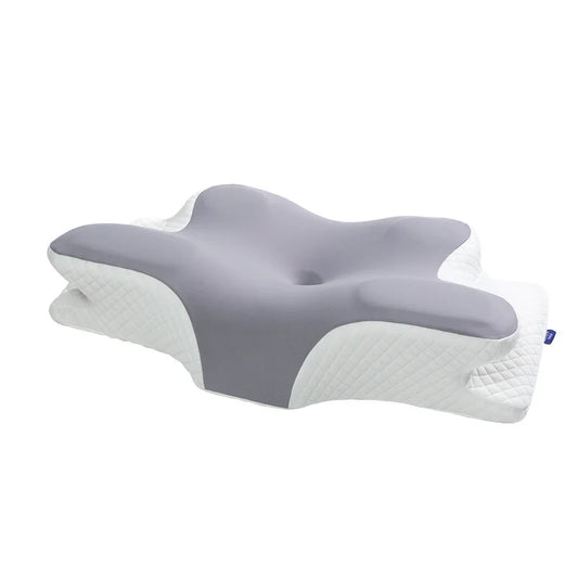 Ergonomic Memory Foam Orthopedic Cervical Sleep Pillow Neck Pain Relief Marine/Character Solid