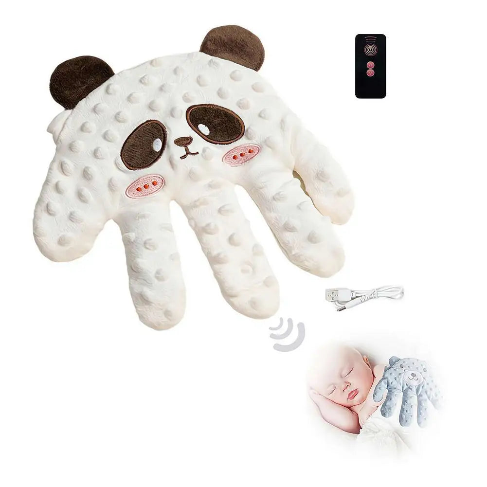 Automatic electric hand-clapper white panda colour.