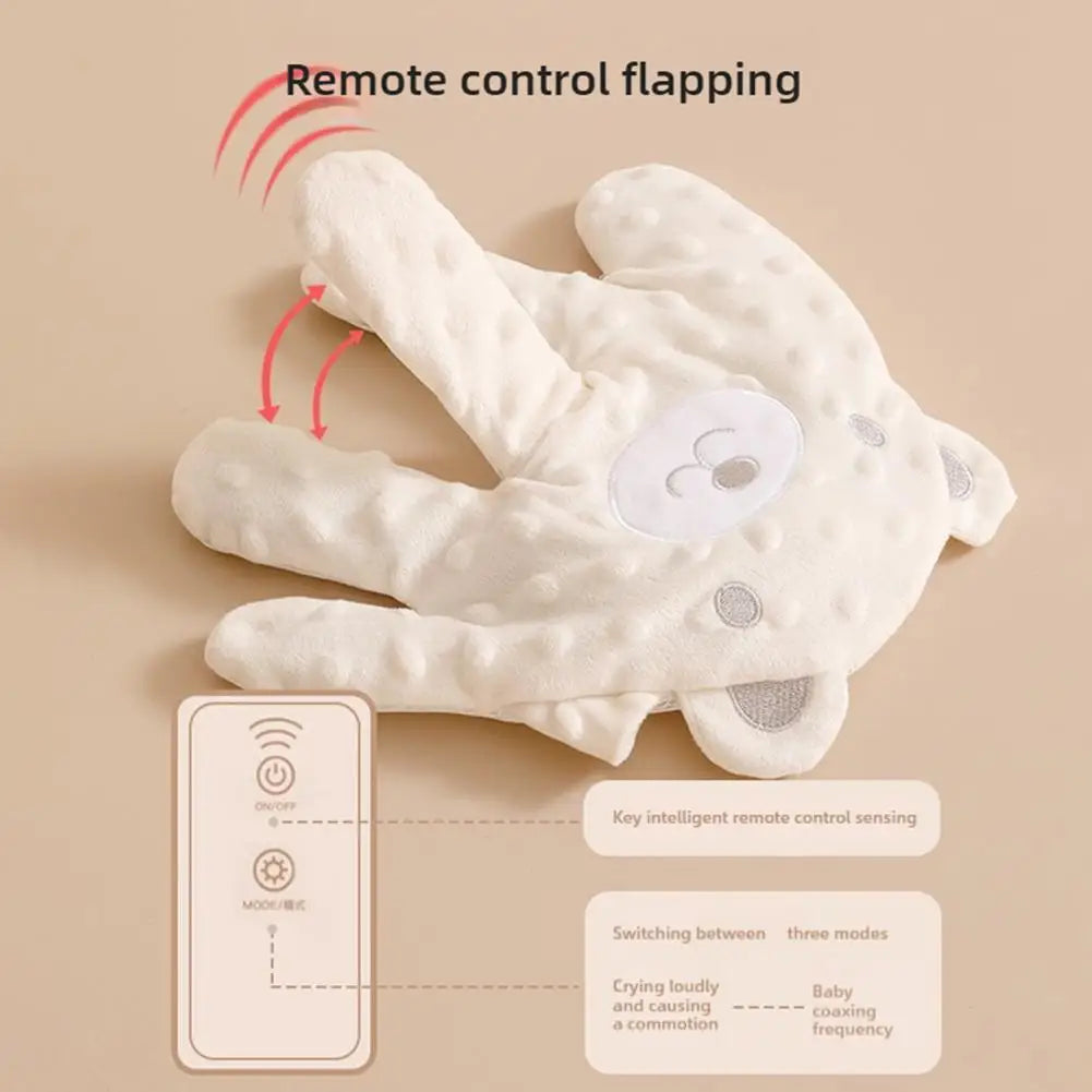 Electric hand clapper can be controlled remotely. 