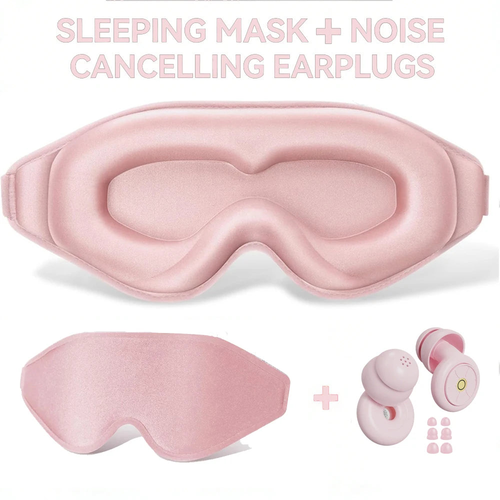Bundle offer : Sleep Eye Mask + FREE Noise Cancelling Earplugs