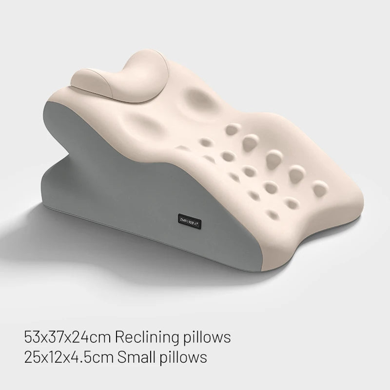 White acid reflux pillow.