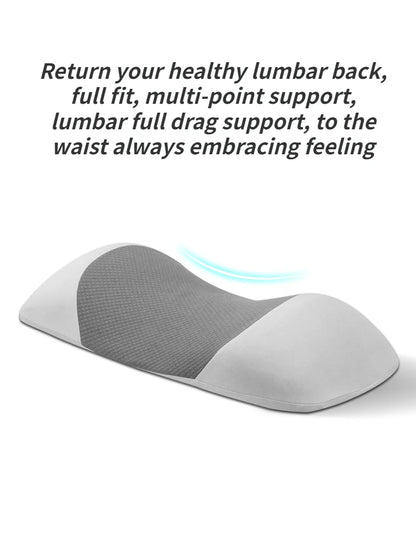 Pillow support lumbar for better sleep.
