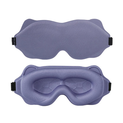 Lilac sleeping eye mask.