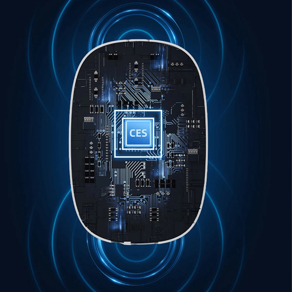 CES chipset used in Cranial Electrotherapy Stimulation (CES) sleep device.