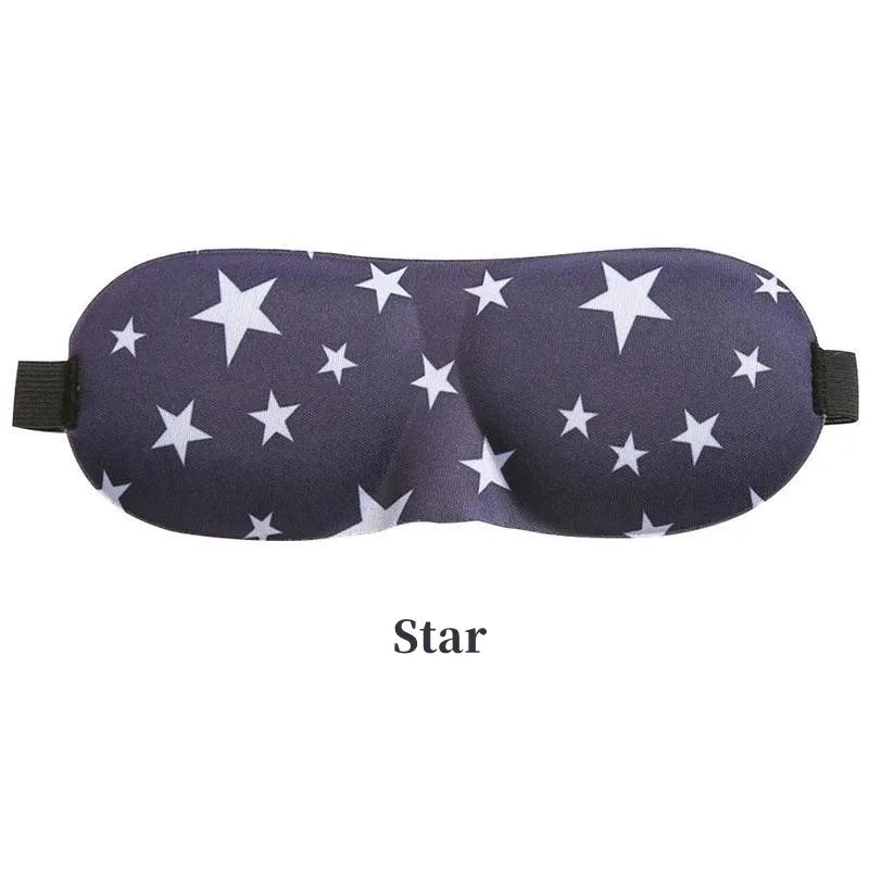 Star designed sleeping eye mask.