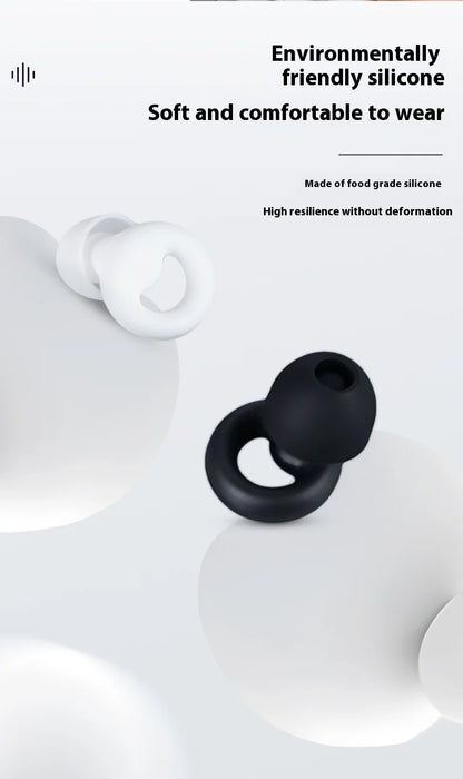 Noise Reduction Soft Silicone Ear Plugs Snug Fit (S/M/L)