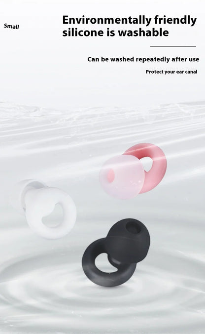 Noise Reduction Soft Silicone Ear Plugs Snug Fit (S/M/L)