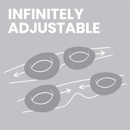 Gray background with infinitely adjustable text and tire graphics