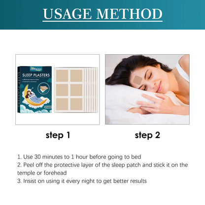 2 step process to use the South Moon Sleep patch. Use the patch before going to sleep. Use every night to get better results.