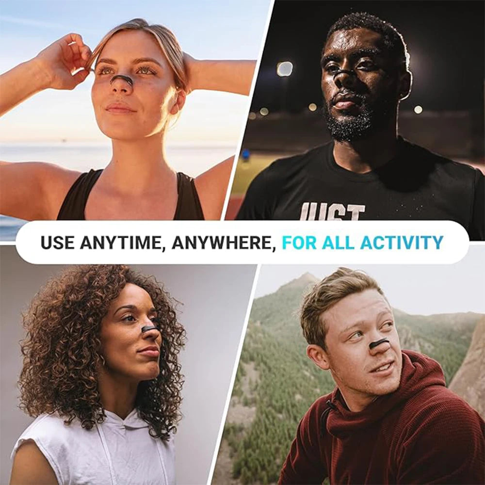 Nasal dilator can be used for sports activities to help athletes breathe better. 