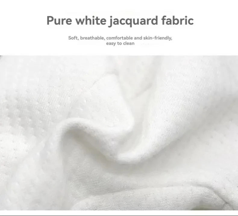 Close up view of the premium fabric used. 