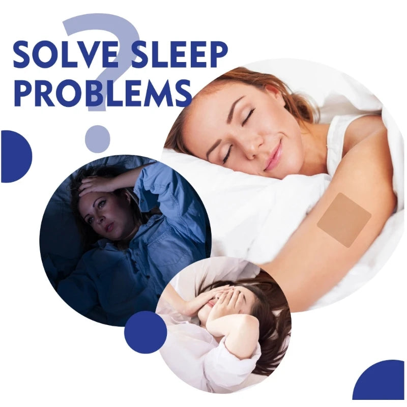 Use the all-natural sleep aid patch to fight insomnia and solve all sleep problems.