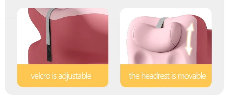 Velcro and headrest of the acid reflux pillow can be fully adjustable to give you comfort while sleeping.